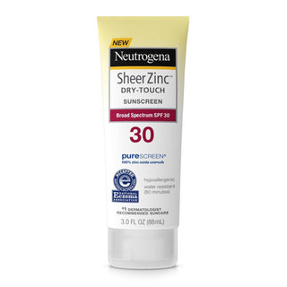 Neutrogena Sheer Zinc Mineral Broad Spectrum SPF 30 Sunscreen 3 Oz