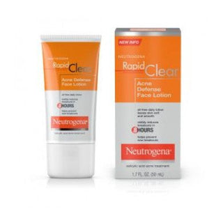Neutrogena Rapid Clear Acne Defense Face Lotion, 1.7 Fl. Oz