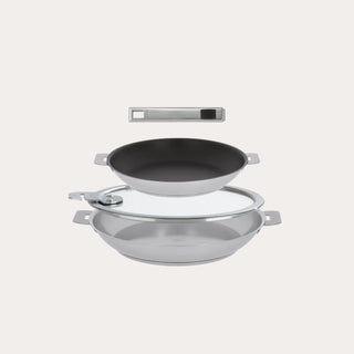 4-Piece mixed frying pan Set - By Baano
