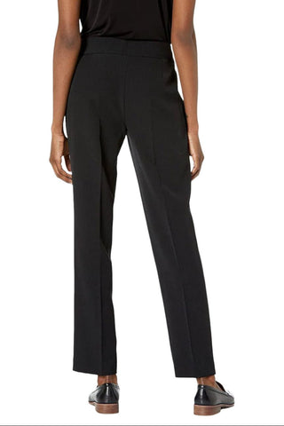 Le Suit Windowpane Pattern 6 Button Hook Closure Jacket with Button Hook Zipper Closure Crepe Pants Suit (Two Piece Set) - Glamourous Grace