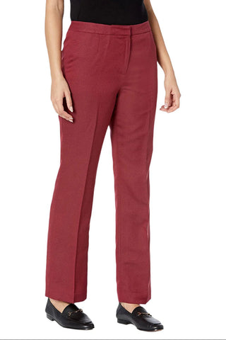 Le Suit Notched Collar 3 Button Closure Long Sleeve Jacket with Mid Waist Zipper Hook & Eye Closure Pant Two Piece Set - Glamourous Grace