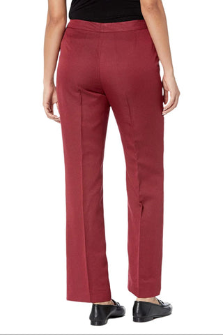 Le Suit Notched Collar 3 Button Closure Long Sleeve Jacket with Mid Waist Zipper Hook & Eye Closure Pant Two Piece Set - Glamourous Grace