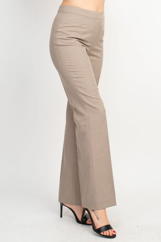 Le Suit Petite Two Piece Mélange Jacket And Pant Set - Glamourous Grace