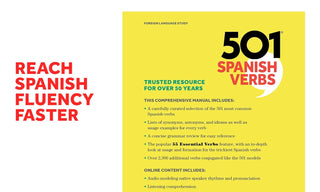501 Spanish Verbs, Tenth Edition (Spiral Bound) - By Baano