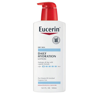Eucerin Daily Hydration Lotion Fragrance Free 16.9 Oz