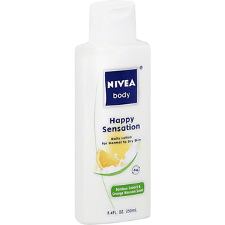 Nivea Body Daily Lotion, For Normal To Dry Skin, Happy Sensation