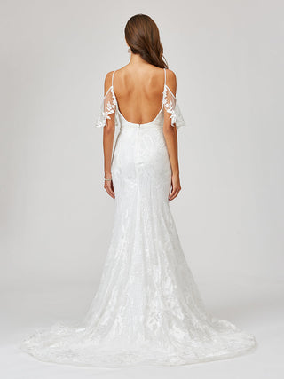 Lara 51037 - Lace Mermaid Bridal Gown - OUTLET - By Baano