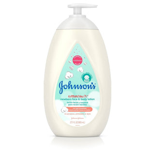 Johnson's Baby Cotton Touch Newborn Face And Body Lotion, 27.1 Oz