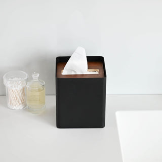 Tissue Box Cover - Square - Steel - By Baano