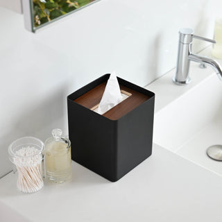 Tissue Box Cover - Square - Steel - By Baano