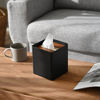 Tissue Box Cover - Square - Steel - By Baano