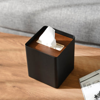 Tissue Box Cover - Square - Steel - By Baano