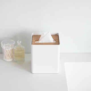 Tissue Box Cover - Square - Steel - By Baano