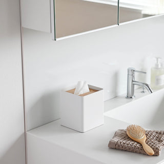 Tissue Box Cover - Square - Steel - By Baano