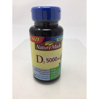 AvKARE Nature Made Ultra Strength Vitamin D3 Softgels 5000 IU