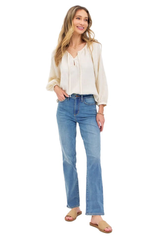 Judy Blue Size 5/27 High Waist Straight Jeans