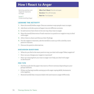 Therapy Games for Teens: 150 Activities to Improve Self-Esteem, Communication, and Coping Skills (Spiral Bound) Lay it Flat Publishing Group