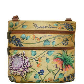 Crossbody With Front Zip Organizer - 651 - By Baano