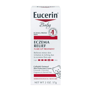 Eucerin Baby Eczema Relief Flare-Up Treatment, Baby Eczema Cream with Colloidal Oatmeal, 2 Oz Tube - By Baano