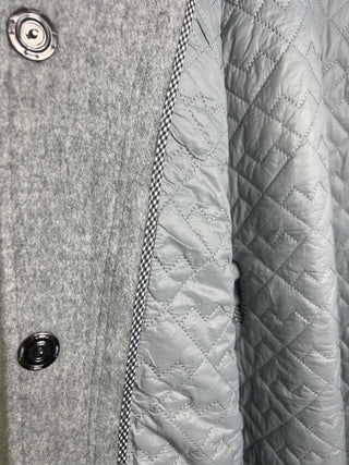 Genuine Scandinavian Mink Fur Virgin Wool Coat - By Baano