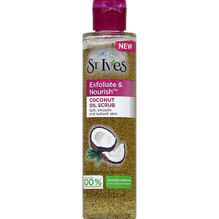 St. Ives Exfoliate & Nourish Facial Oil Scrub, Coconut 4.23 Oz