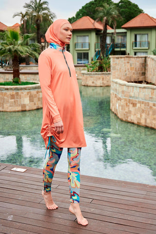 Lycra Burkini Modest Swimwear M2470 - By Baano