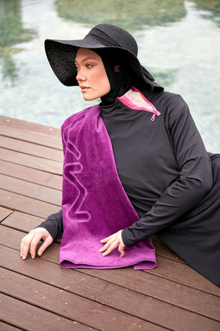 Purple Beach Towel PH23-18034 - By Baano