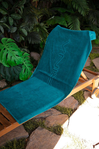 Petrol Green Beach Towel PH23-13402 - By Baano