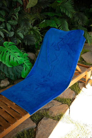 Navy Beach Towel PH23-13263 - By Baano