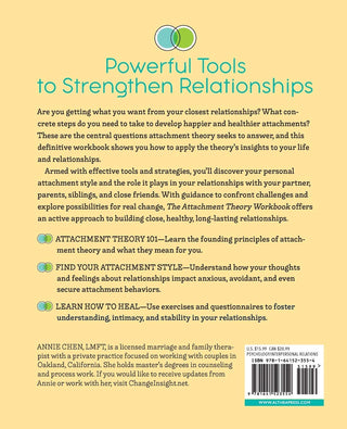 The Attachment Theory Workbook: Powerful Tools to Promote Understanding, Increase Stability, and Build Lasting Relationships (Spiral Bound) - By Baano