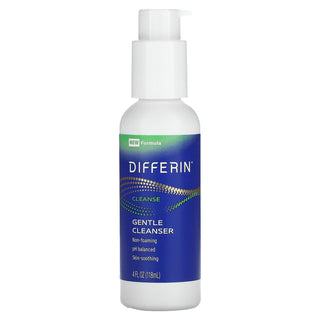 By Differin Gentle Cleanser, Fragrance Free, 4 Fl Oz (118 Ml)