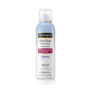 Neutrogena Ultra Sheer Broad Spectrum Sunscreen Body Mist - SPF 30 - 5oz