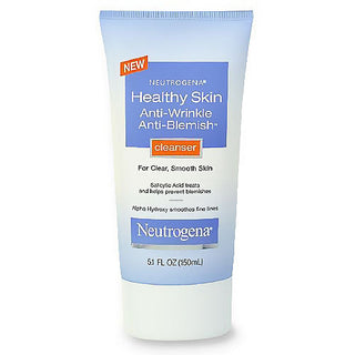 Neutrogena Healthy Skin Cleanser, Anti-Wrinkle, Anti-Blemish