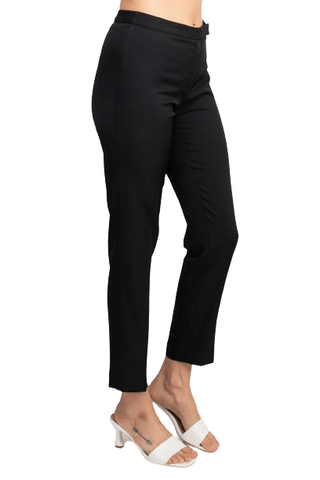John Meyer Collection Notched Collar Long Sleeve Long Jacket Leopard Print Two Button Pockets Zipper Closure Pants Stretch Crepe Pant Set - Glamourous Grace