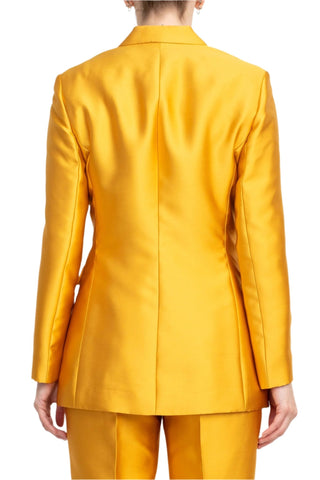 John Meyer Collection Notched Collar Long Sleeve 3 Button Jacket with Matching Pants - Glamourous Grace