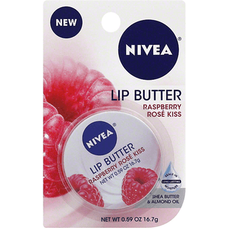 Nivea Lip Butter, Raspberry Rose Kiss 0.59 Oz