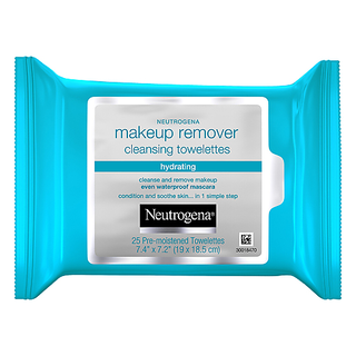 Neutrogena Hydrating Makeup Remover Facial Cleansing Wipes, Value Pack 25 Count