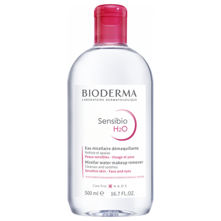 Bioderma Sensibio H2O Micelle Solution (For Sensitive Skin) - 500ml/16.7oz