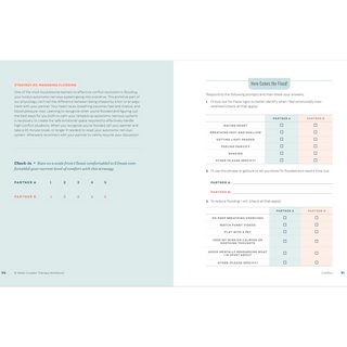 8-Week Couples Therapy Workbook: Essential Strategies to Connect, Improve Communication, and Strengthen Your Relationship (Spiral Bound) Lay it Flat Publishing Group