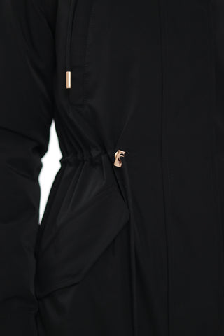 Genuine Scandinavian Mink Fur Parka with Rabbit Fur Insulation