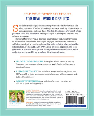 The Self Confidence Workbook: A Guide to Overcoming Self-Doubt and Improving Self-Esteem (Spiral Bound) - By Baano