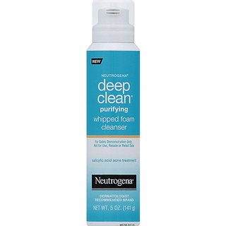 Neutrogena Deep Clean Purifying Whipped Foam Facial Cleanser And Wash - 5oz