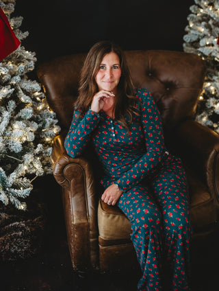 *PREORDER* Women's Christmas Rose Comfort Set - By Baano