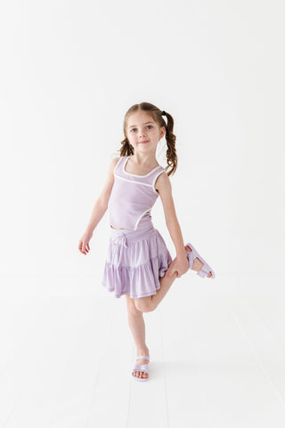 Very Violet | 2-tiered Skort - By Baano