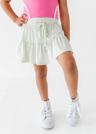 Hint of Mint | 2-tiered Skort - By Baano