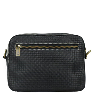 Heritage Leather Twin Zippered Crossbody - 8457