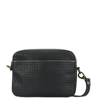Heritage Leather Twin Zippered Crossbody - 8457