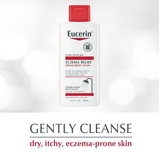 Eucerin Eczema Relief Cream & Body Wash, Eczema Body Wash, 13.5 Fl Oz Bottle - By Baano