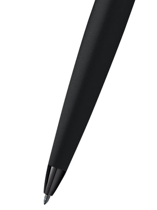 ATX® Matte Black with Black Appointments Ballpoint Pen - By Baano