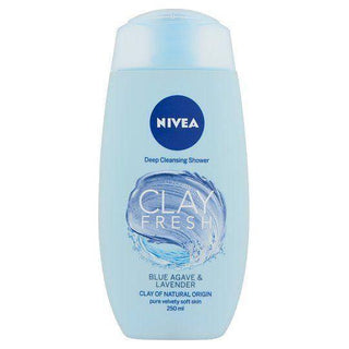 Nivea Clay Fresh Blue Agave & Lavender Body Wash 250mL